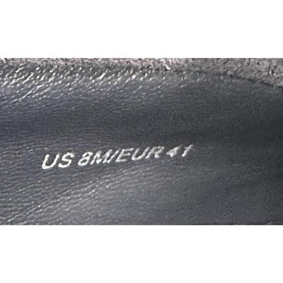 Vince Shane Mens Navy Blue Suede Loafers Size 8M Slip On Casual New $225 - Picture 9 of 10